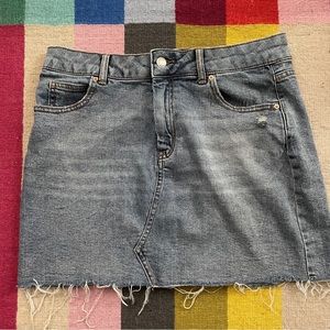 Wild Fable Denim Jean Skirt Medium Wash